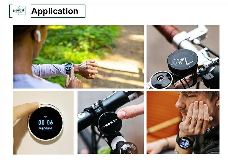 Polcd 2.1 Inch 480x480 IPS yuvarlak TFT Renkli Ekran LCD Modülü LCM ve Panel için MIPI Arayüzü ile