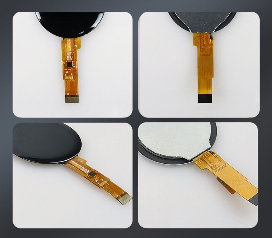 Polcd Küçük Yuvarlak 1.28 Inç LCD Ekran 240*240 1.3 Inch Spi Arayüzü IPS Dairesel Tft LCD Modülü Panel