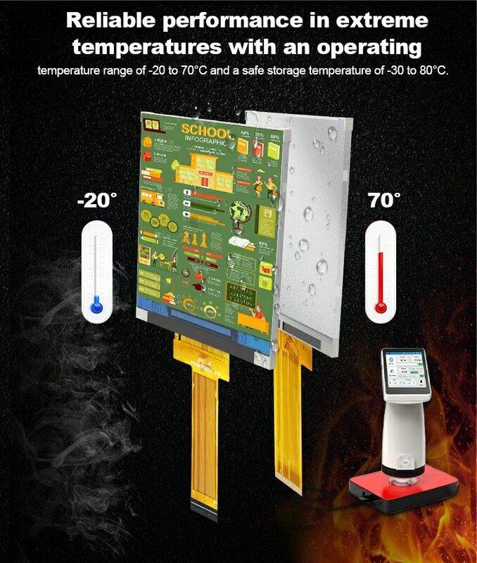 Polcd 2.8 Inch TFT Ekranı 240x320 IPS Ekran Yüksek Kontrast 1200:1 TFT Panel LCD Modülü