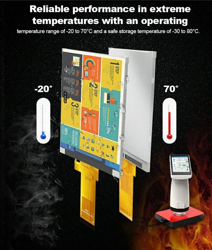 Polcd 480 * 800 çözünürlüklü LCD Panel 4 Inch RGB Arayüz ST7701S Ic Özelleştirilebilir TFT LCD Ekran Modülü