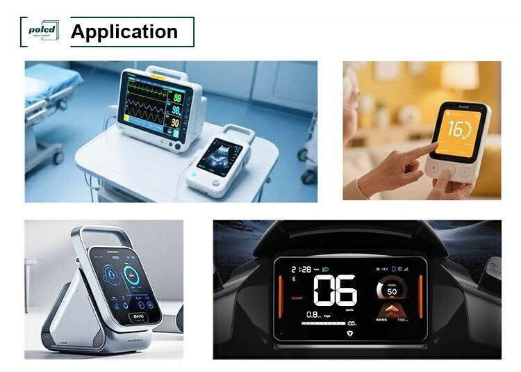 Polcd 3.5 inç LCD Dokunmatik Ekran 320 * 480 SPI MCU arayüzü IPS tam görüntü Dokunmatik Modülü