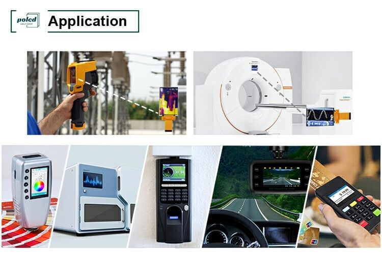 Polcd 2.8'' 15 Pin 240x320 IPS All View Angel TFT LCD Dokunmatik Ekran Paneli