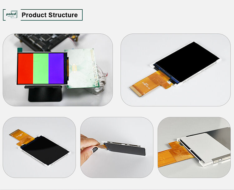 Polcd 240x320 2.8 'Renkli Ekran ST7789T3 Ic Yansıtıcı LCD Modülü 2.8 Inch TFT Ekranı