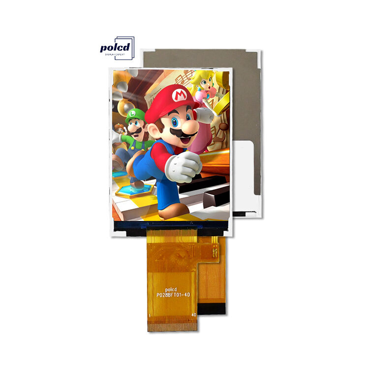 Polcd 2.8 Inch 240*320 Transflektif LCD Ekran ST7789T3 Mcu Spi Arayüzü 2.8 