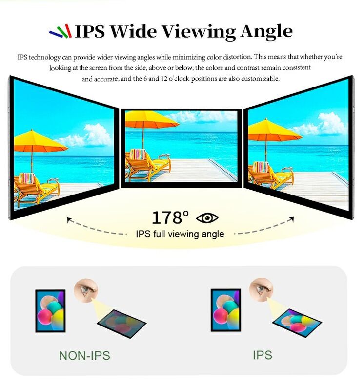 Polcd Yüksek parlaklık 5.5 inç TFT Ekran Modülü 720x1280 40 PIN Endüstriyel Tıbbi için LCD Ekran