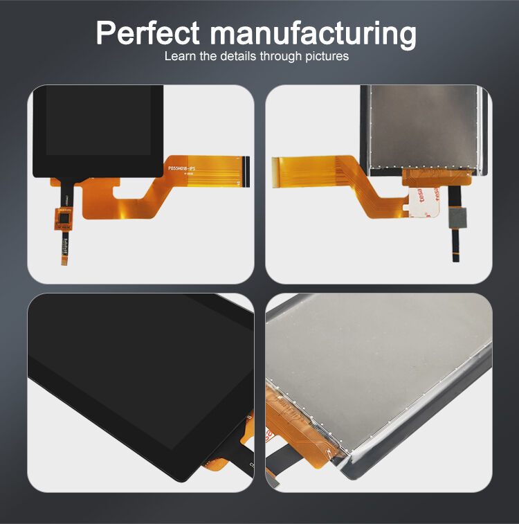 Polcd Yüksek parlaklık 5.5 inç TFT Ekran Modülü 720x1280 40 PIN Endüstriyel Tıbbi için LCD Ekran