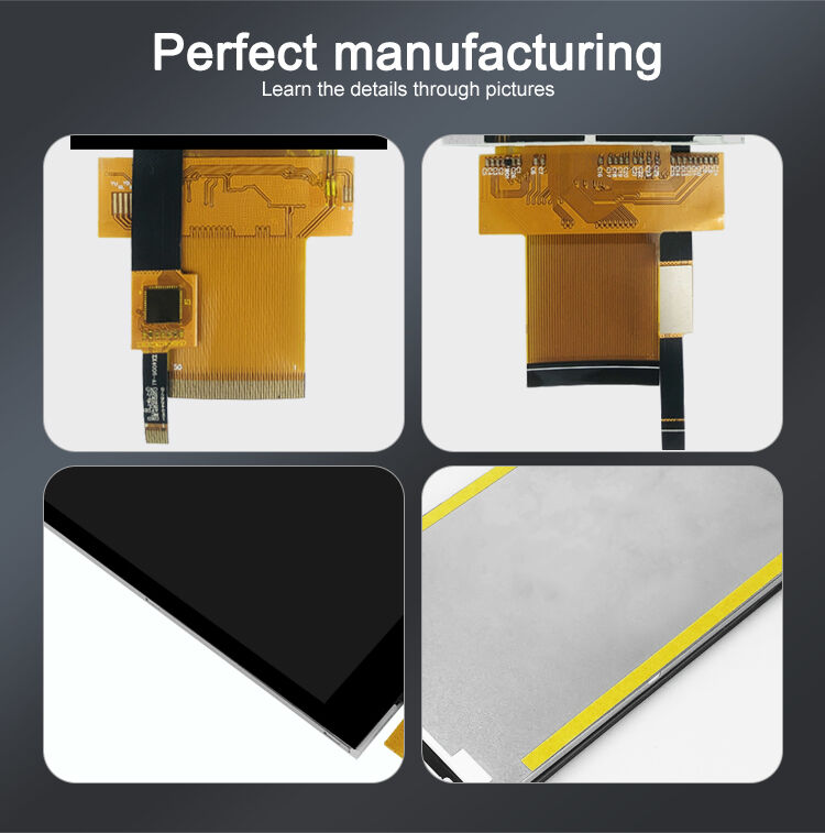 Polcd 3.97 Inch 480*800 Çözüm 50pin Yüksek Parlaklıklı MCU arayüzü Dokunmatik TFT LCD Ekran Modülü