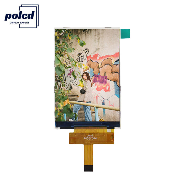 Polcd Yüksek Parlaklık 3,5 Inç TFT LCD Ekran Modülü SPI Arayüzü Renkli Çözüm 320x480 LCD