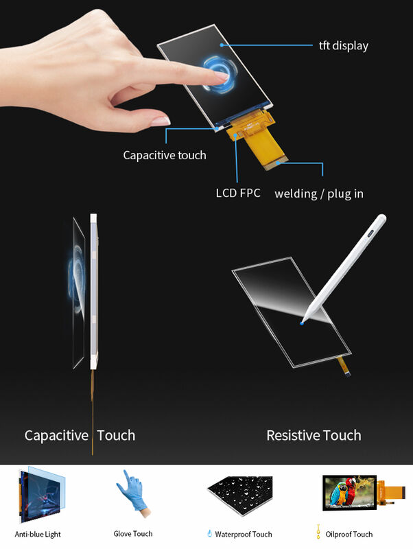 Polcd 3.5 Inch LCD Modülü 320X480 piksel IPS Ekranı ILI9488 SPI MCU arayüzü TFT Ekranı