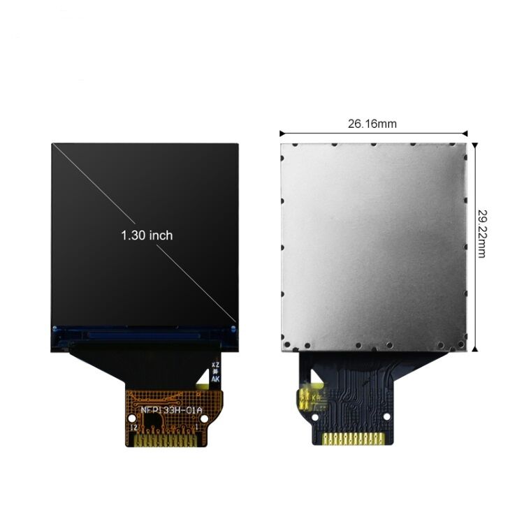 Giyilebilir Cihazlar İçin Polcd 1.3 İnç Yüksek Çözünürlüklü Kare LCD Ekran 240x240 SPI ST7789V IPS TFT LCD Ekran