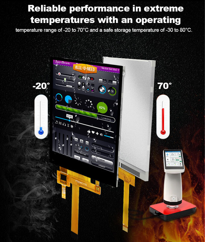 Polcd Qvga 240x320 Çözünürlük 2.4 inç ST7789V3 Dokunmatik Ekran CTP TFT LCD Ekran Modülü