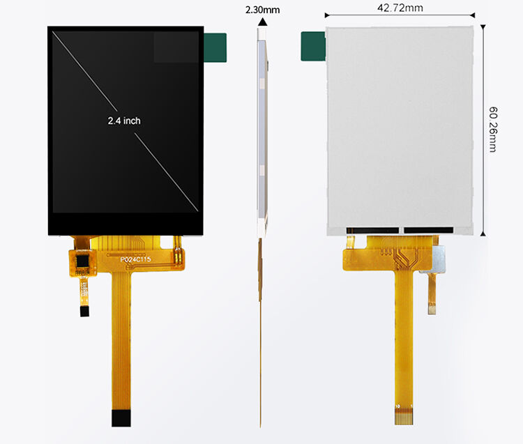 Polcd Küçük Dokunmatik LCD Modülü 2.4