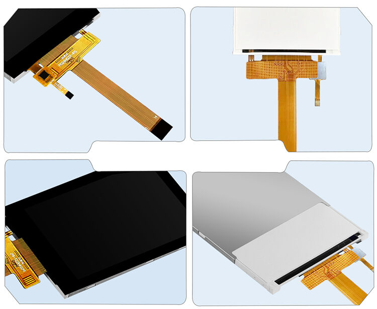 Polcd 2.4 inç 240*320 IPS LCD Modül Tam Görünüm CTP Kapasitif Dokunmatik Panel Qvga 2.4 TFT Ekran