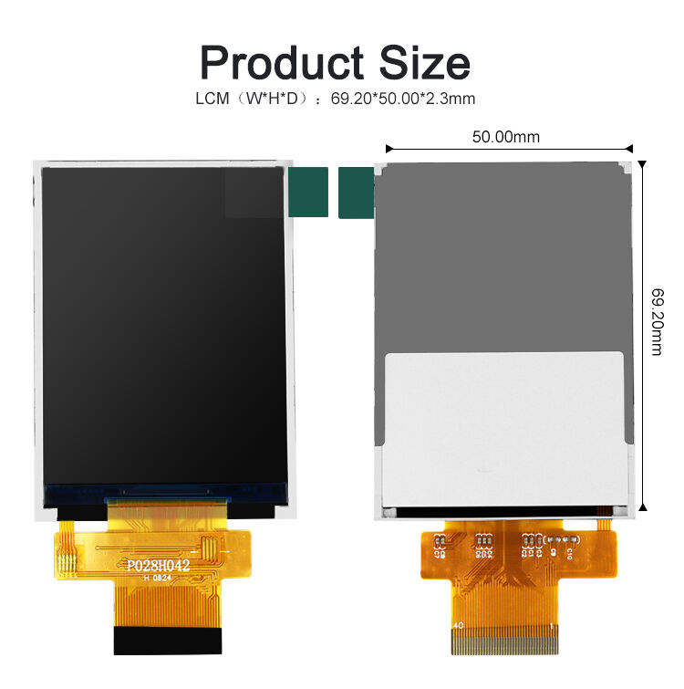 Polcd 2.8 inç LCD Ekran Paneli 240 * 320 MCU SPI arayüzü ILI9341V TFT LCD Modülü Ekranı