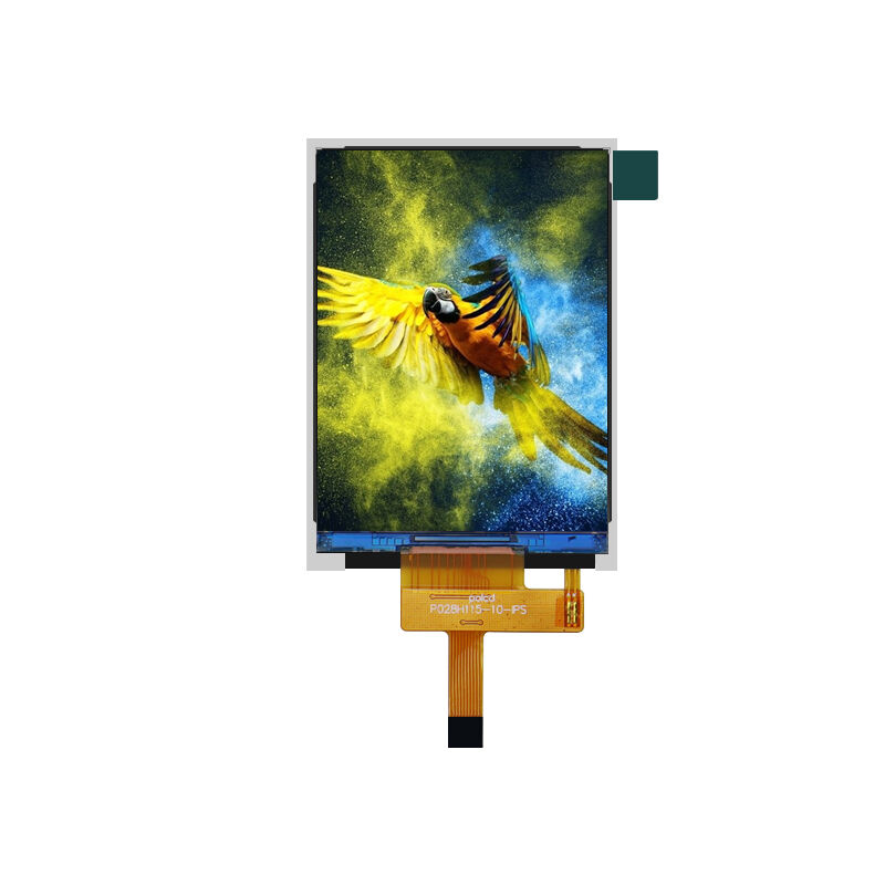 Polcd 2.8 '' TFT LCD Özel Renkli Panel Ekran 240 * 320 Çözüm 260 nit IPS LCD Ekranı