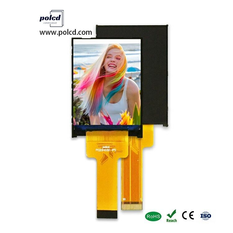 Polcd Sıvı Kristal Ekran 2.0 Inç Mini Tam Renkli ST7789 MCU IPS Tam Köşeli Görünüm 240x320 TFT LCD Modülü