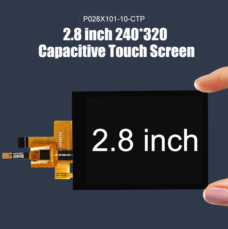 Polcd 2.8 Inch TFT Ekranı 240x320 ST7789V 10pin SPI arayüzü Kapasitif Dokunmatik Ekran 2.8 