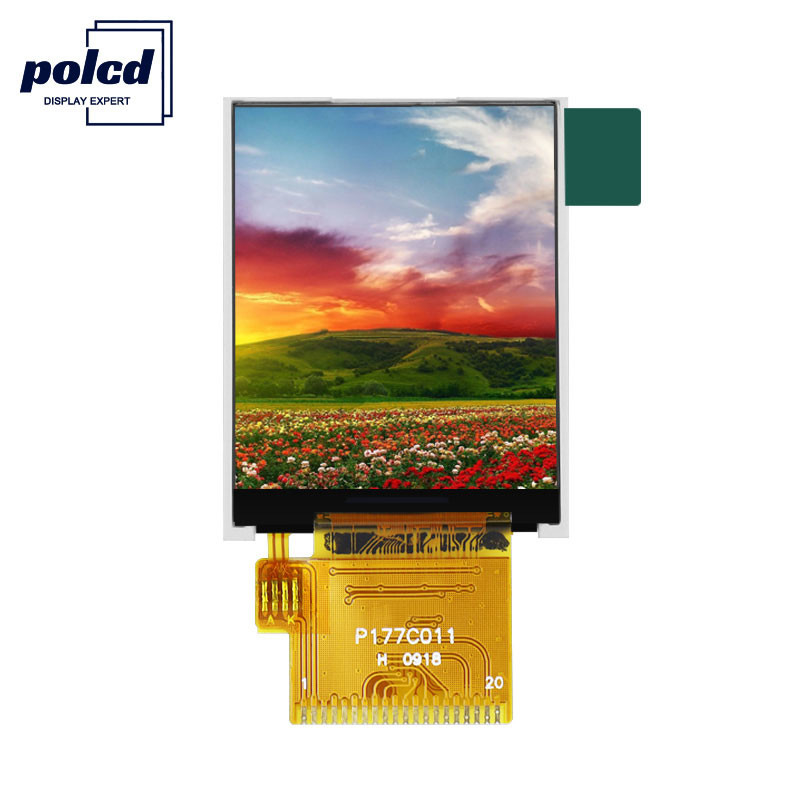 Polcd Çözünürlük 128 * 160 1.77 Tft Lcd ST7735S Ticari için TFT LCD Ekran