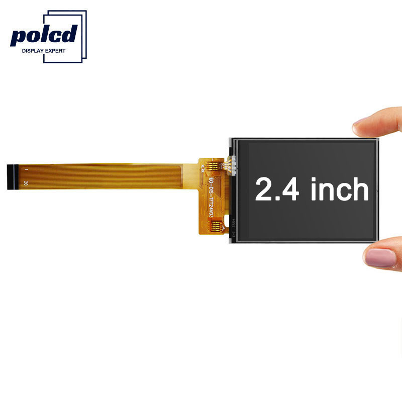 Polcd 8080 MCU 8 Bit 2.4 İnç Tft Lcd ISO9001 240x320 Lcd Ticari İçin