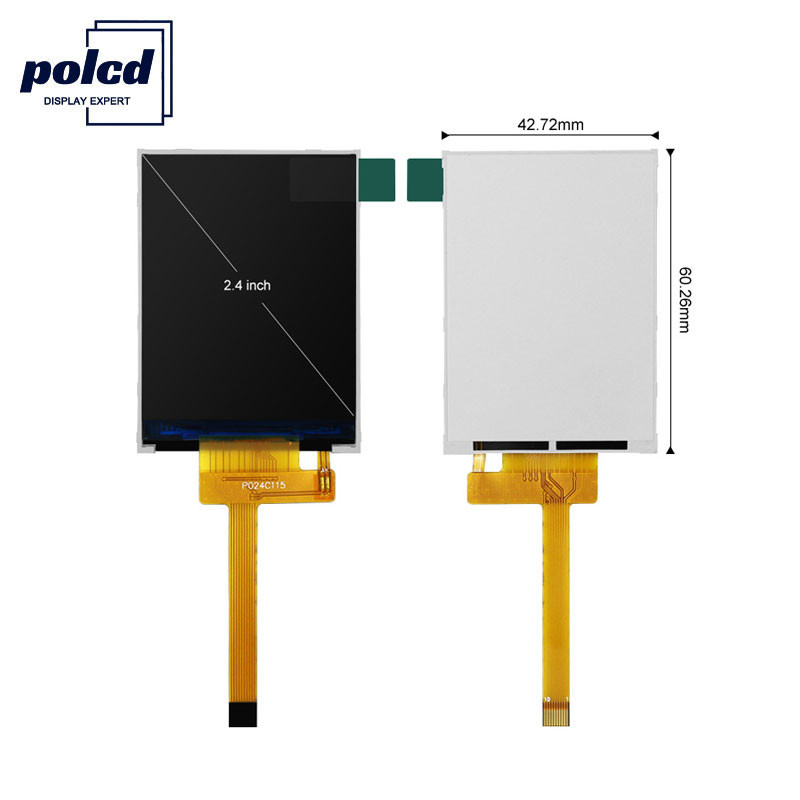 Polcd 260 Nit HD TFT Ekran 240X320 2.4 İnç Tft Lcd 4 Telli SPI
