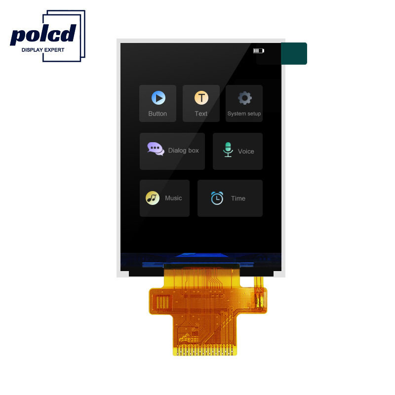 Polcd 18 Pin 2.4 Spi Tft Lcd Ekran ST7789V2 Tft Dokunmatik Ekran
