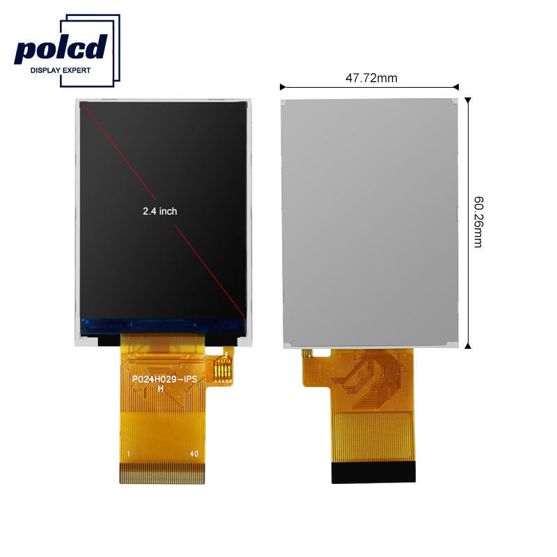 Polcd 350 Nit Tft Dokunmatik Ekran 2.4 İnç 16 Bit Lcd Ekran ISO9001