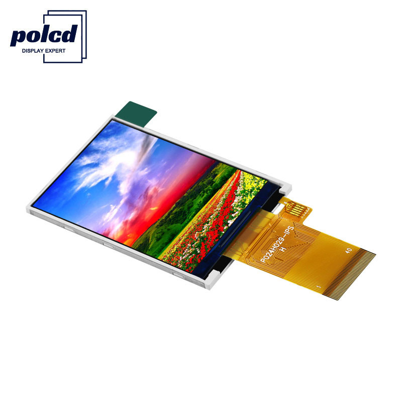 Polcd ST7789V MCU 8 Bit Lcd Ekran Ticari için 2.4 İnç IPS TFT Ekran