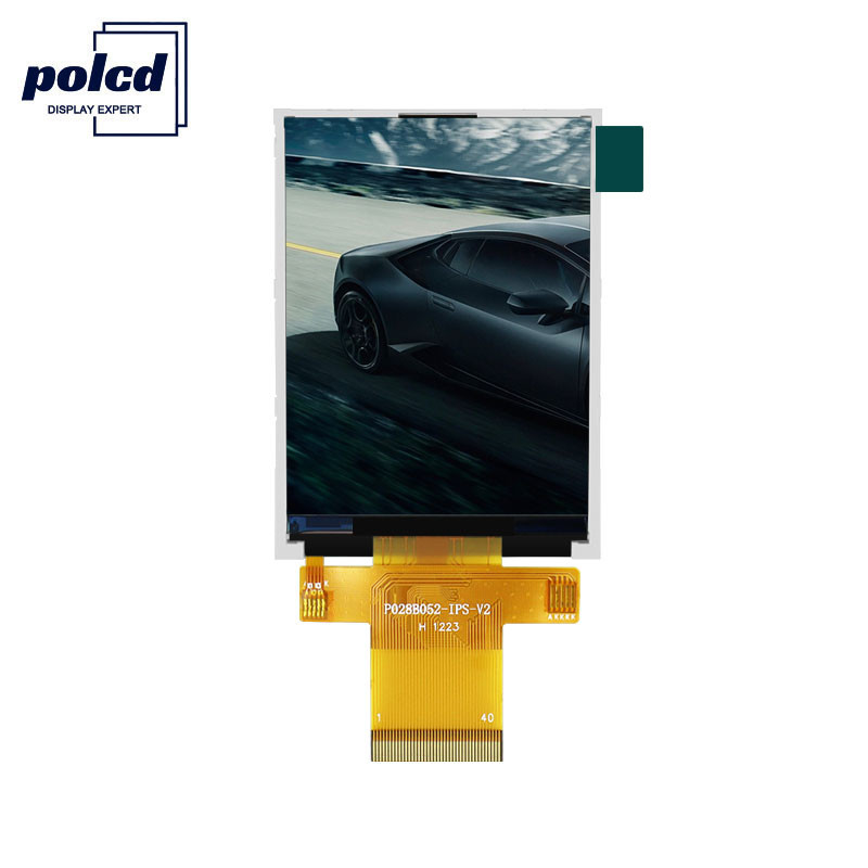 Polcd RoHS Küçük Tft Ekran 18 BIT 2.8 İnç Tft Ekran 240x320 Piksel