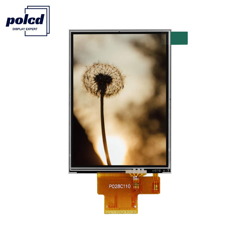 Polcd 4 Telli SPI 2.8 Lcd Modülü RoHS 240X320 TFT Dirençli Dokunmatik Ekran