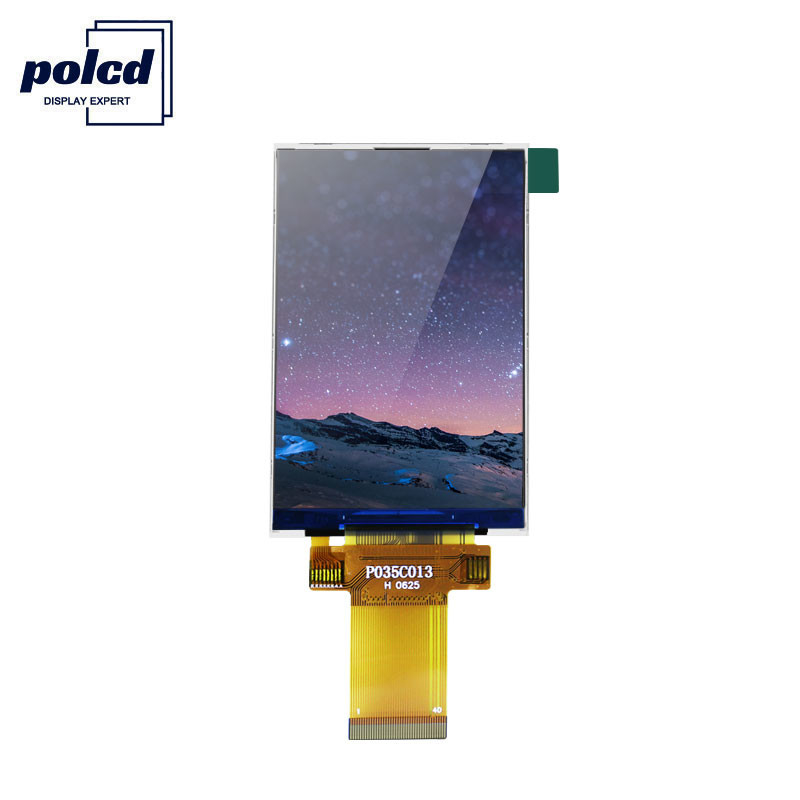 Polcd 8080 MCU 16 Bit 3.5 Tft Lcd Ekran 320x480 TFT LCD Ekran 73.44Mm