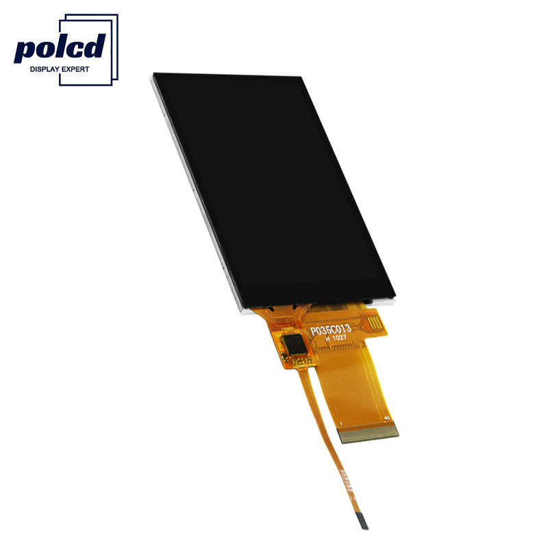 Polcd 450 Parlaklık Tft Kapasitif 8080 MCU 3.5 İnç Tft Lcd Dokunmatik Ekran