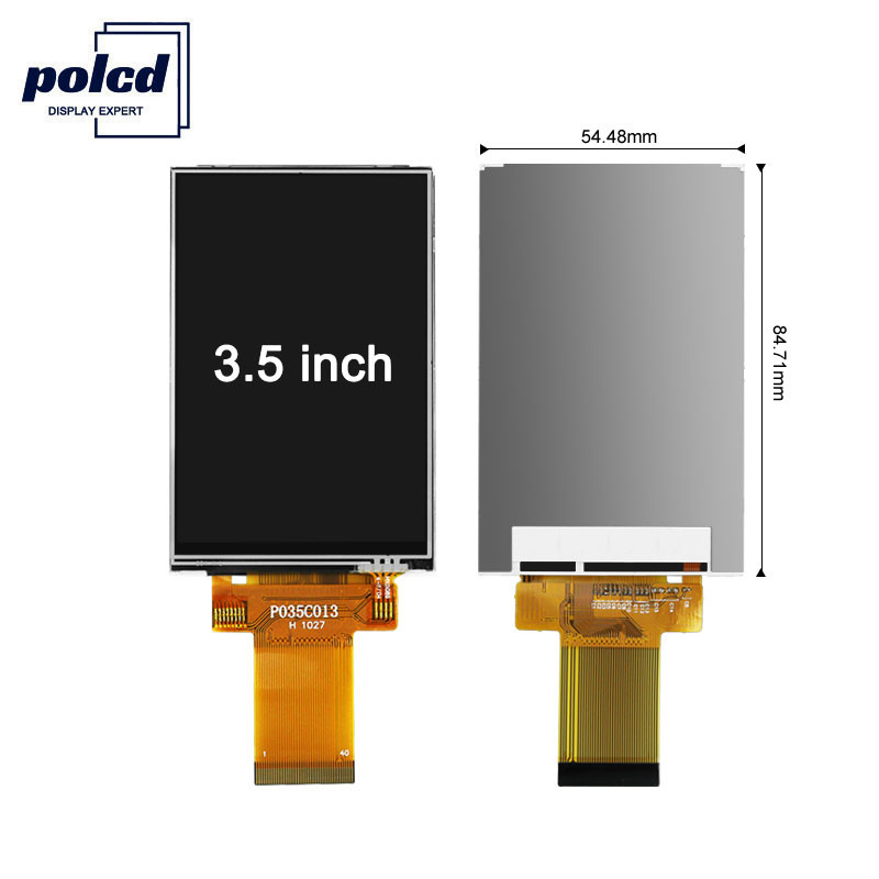 Polcd ILI9488 3.5 Tft Lcd Shield 8080 MCU 16 Bit TFT Dirençli Dokunmatik Ekran