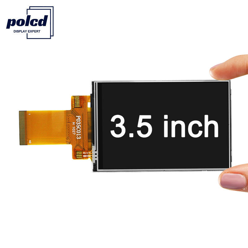 Polcd 8080 MCU 16 Bit 320x480 Tft 3.5 İnç Lcd ILI9488 450 Parlaklık