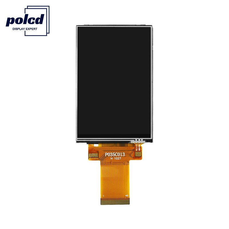Polcd 8080 MCU 320X480 Lcd 3.5 İnç 450 Nit TFT Dokunmatik Ekran 12 0'SAAT