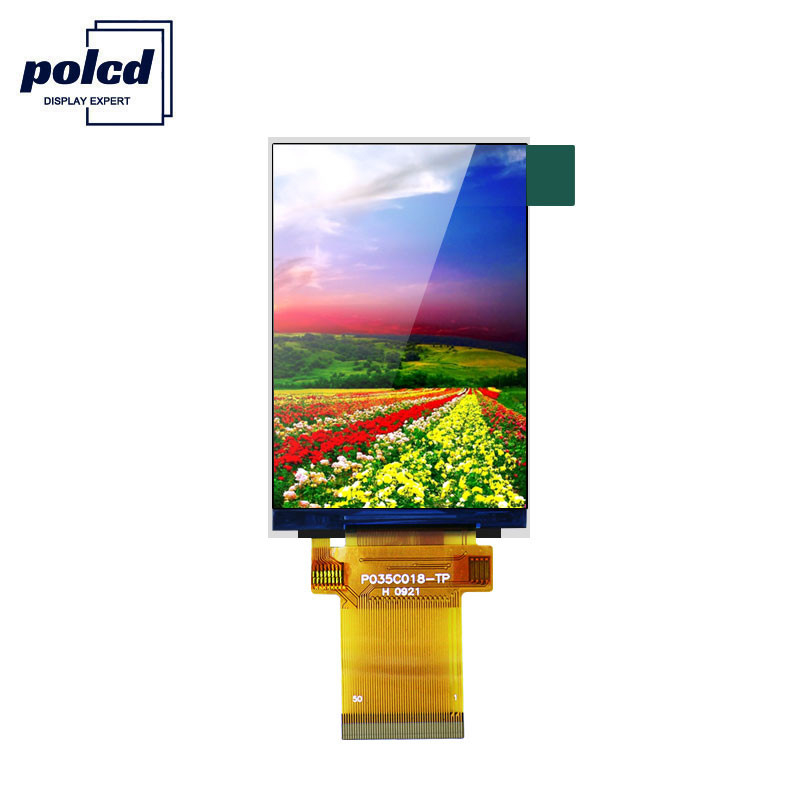 Polcd ILI9488 Ekran Tft Lcd 12 0'CLOCK 3.5 Tft Lcd Raspberry Pi 48.96mm