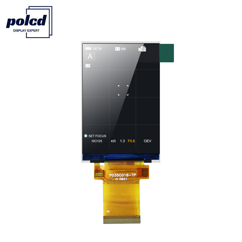 Polcd ILI9488 Ekran Tft Lcd 12 0'CLOCK 3.5 Tft Lcd Raspberry Pi 48.96mm