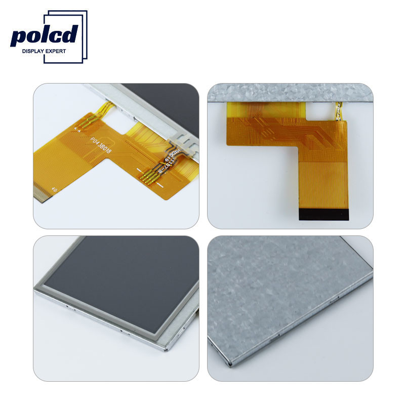 Polcd Renkli 262k 4.3 İnç Tft Lcd Ekran ST7262E43 Rgb Tft Ekran ISO9001