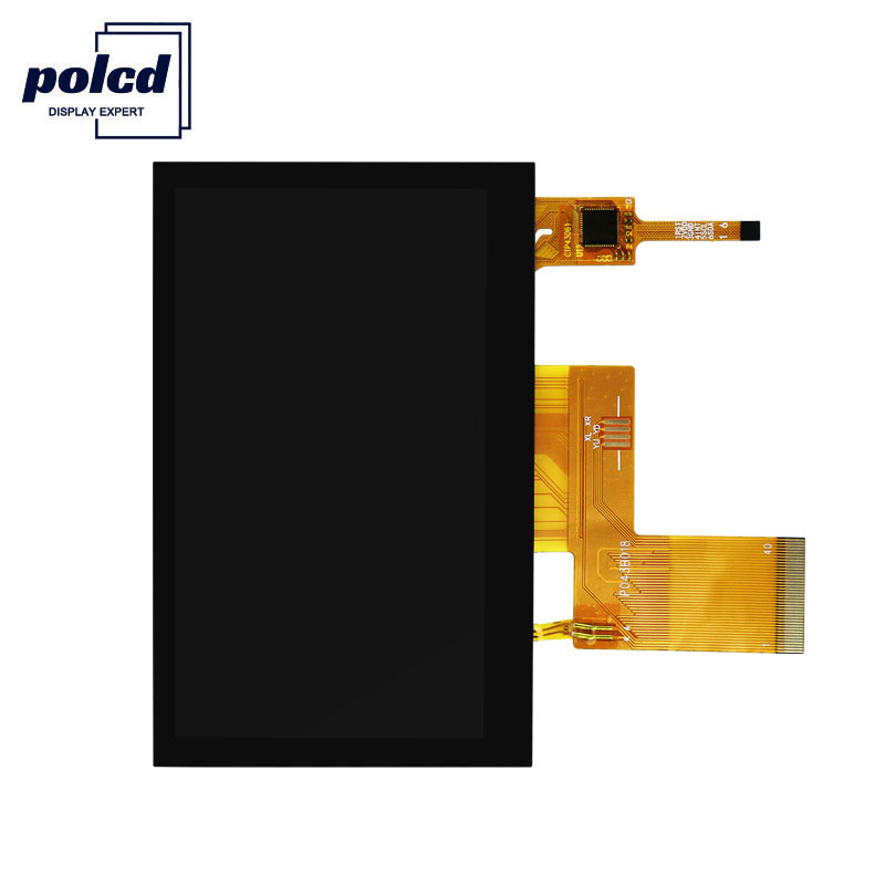 Polcd Pixel 800x480 Tft Kapasitif Dokunmatik RGB 24 Bit 4.3 Tft Lcd Dokunmatik Ekran
