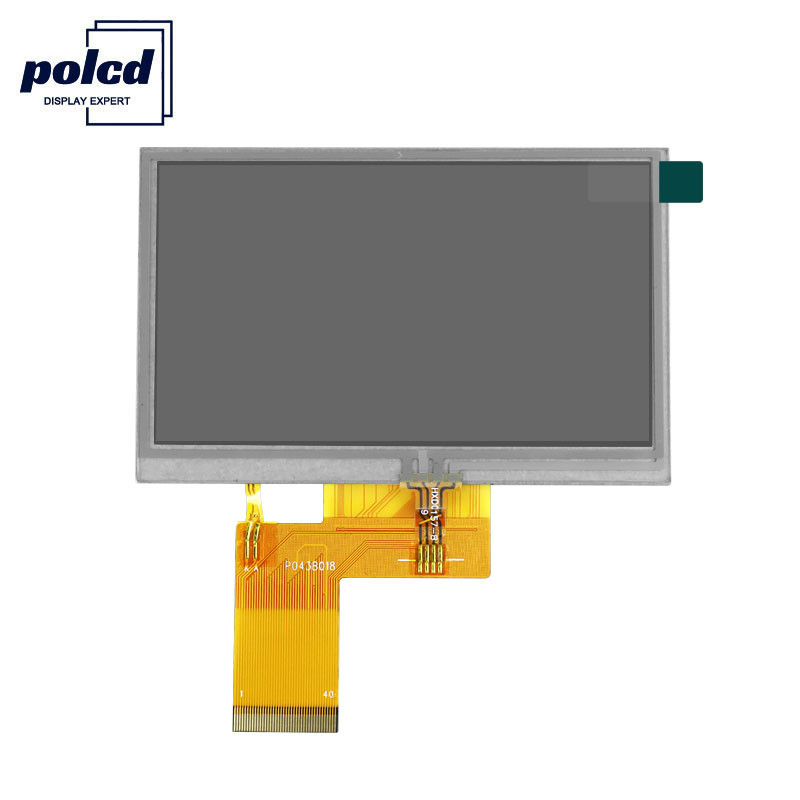 Polcd 800X480 Lcd Tft 4.3 İnç 280 Q38 Nit Raspberry Pi Dokunmatik Ekran