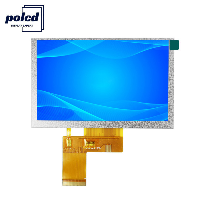 Ahududu Pi için Polcd 108mm Tft Dokunmatik Ekran 800X480 5 İnç Tft Ekran
