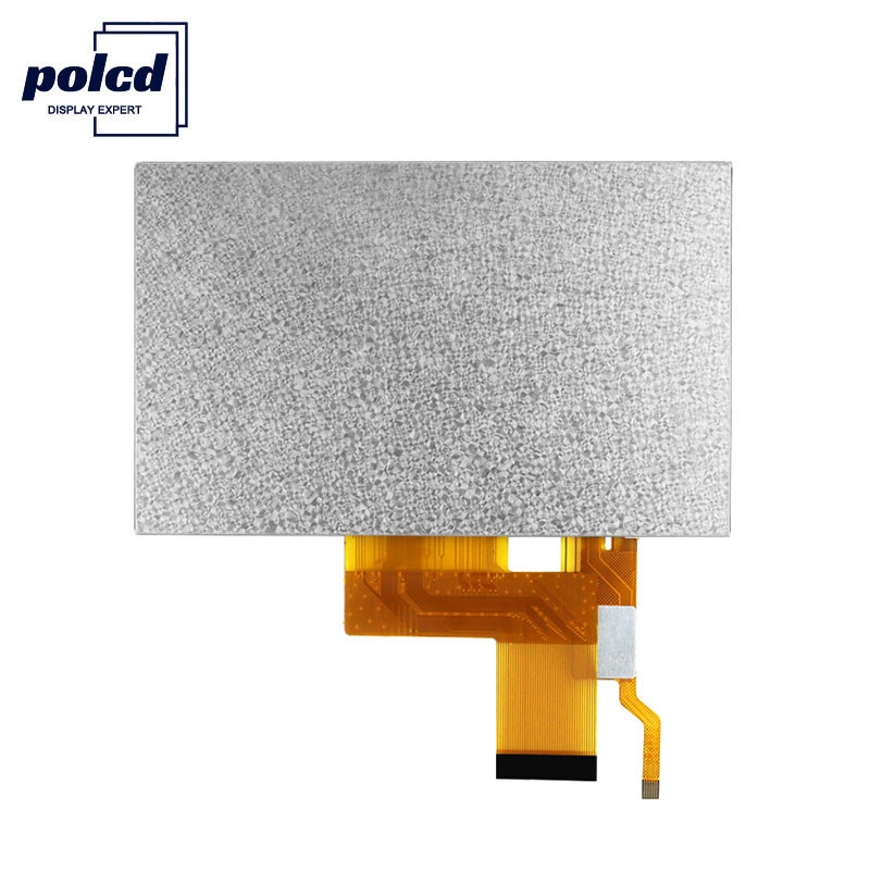Polcd 300 Nit IPS TFT LCD RGB 24 Bit Pc ISO9001 için 5 İnç Lcd Ekran