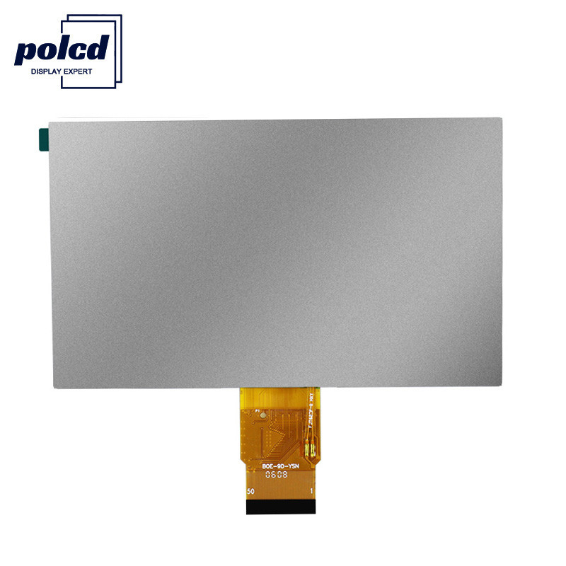 Polcd 300 Nit RoHS 7 İnç Tft Ekran 153.84mm Ekran Lcd Tft 6 Saat