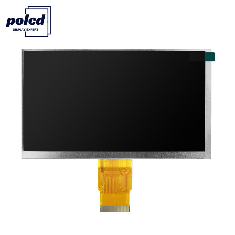 Polcd 300 Nit RoHS 7 İnç Tft Ekran 153.84mm Ekran Lcd Tft 6 Saat