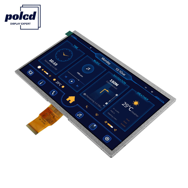 Polcd Çözünürlük 1024X600 10.1 İnç Lcd Ekran EK79001 Tft Ekran Modülü 750 Nit