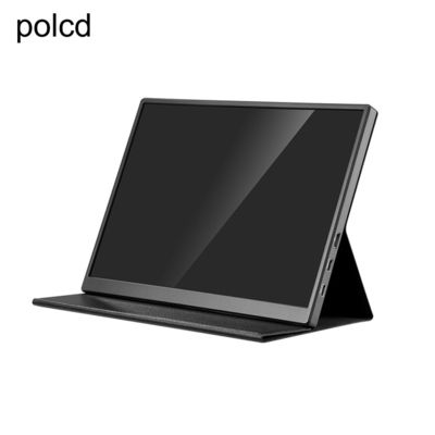Alüminyum Alaşımlı Metal Dokunmatik Taşınabilir Monitör Polcd 10.5 İnç IPS HD Ses Çıkışı