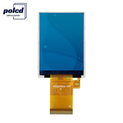Polcd 350 Nit 2.4 İnç Tft Dokunmatik Ekran 240x320 48.96mm MCU RGB arayüzü LCD Ekran