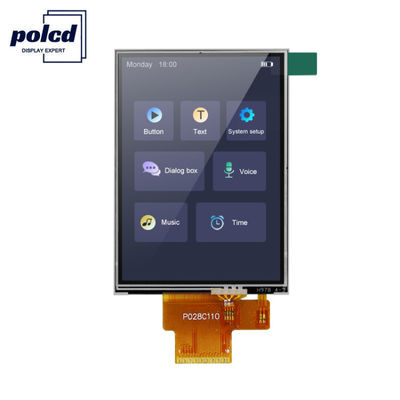 Polcd 260 Nit 240x320 Lcd 2.8 İnç ST7789V Dokunmatik Panel Lcd 4 Telli SPI