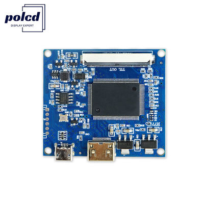 VGA Polcd Evrensel LCD Denetleyicisi Kartı Özel TTL RGB 40 Pin 50 Pin FPC