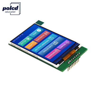 Polcd 4 Wire SPI Tft LCD 2.4 Inch 240X320 PCB kartlı dokunmatik ekran LCD