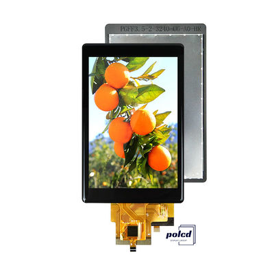 Polcd Özel 3.5 Inch Kapasitatif Dokunmatik Panel 320x480 500nit RGB arayüzü IPS Tft LCD Ekran Modülü